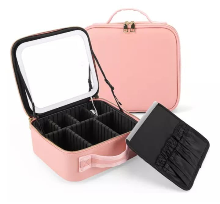 GlowBag™ | Cosmetiquera con Espejo LED