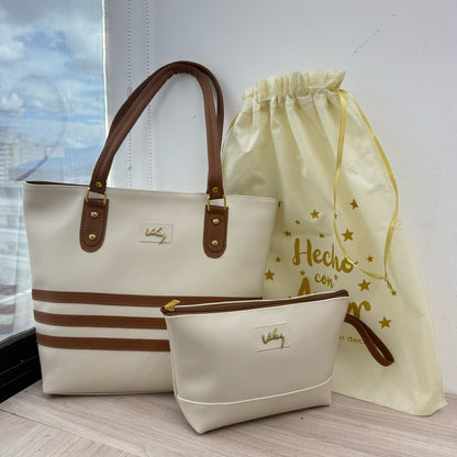 Set Bolso + Cosmetiquera Elegante | Organización y Estilo en un Solo Lugar