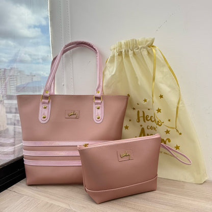 Set Bolso + Cosmetiquera Elegante | Organización y Estilo en un Solo Lugar