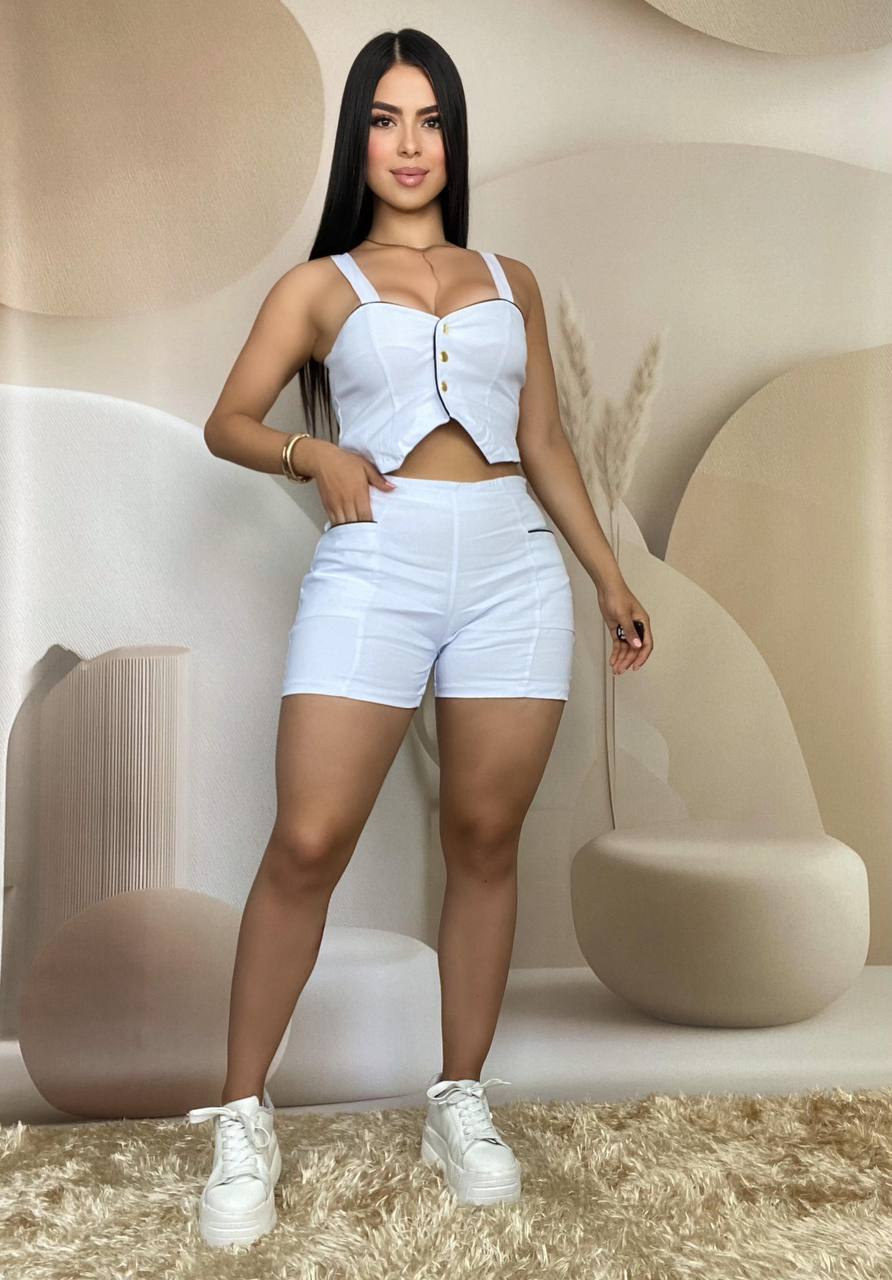 Set Silueta Perfecta - Conjunto Blusa y Short