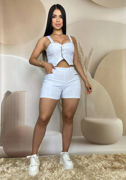 Set Silueta Perfecta - Conjunto Blusa y Short