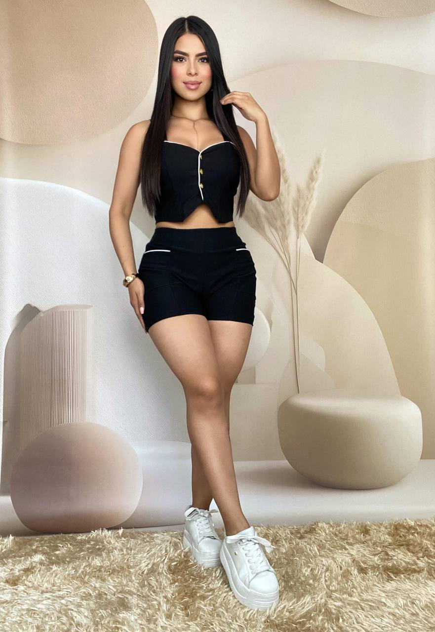 Set Silueta Perfecta - Conjunto Blusa y Short