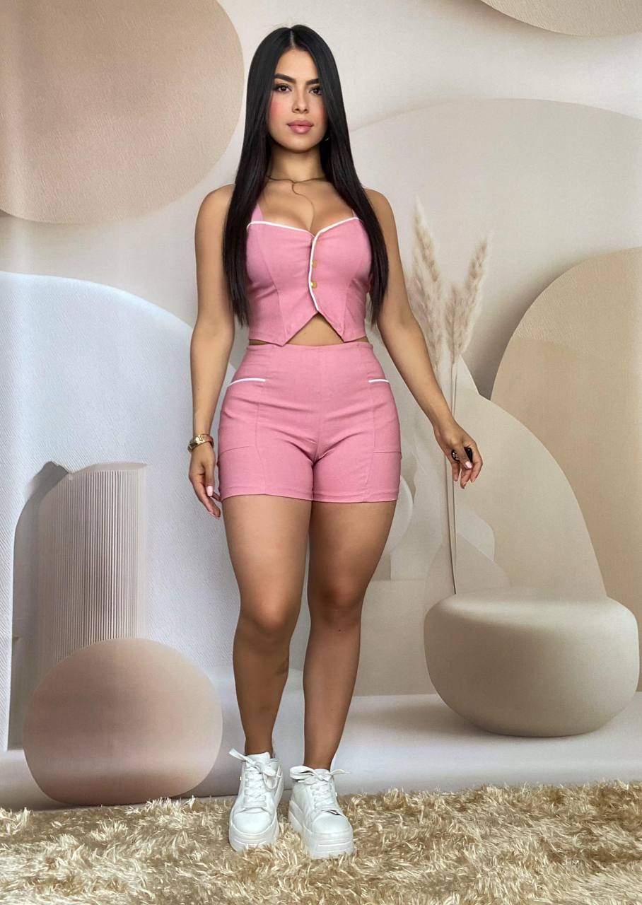 Set Silueta Perfecta - Conjunto Blusa y Short