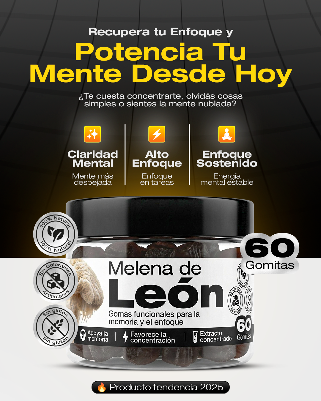 Gomitas de Melena de Leon