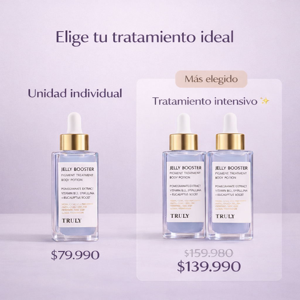 Jelly Booster – Serum Aclarante de Manchas Corporales (90ml)