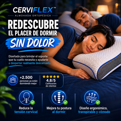 Nueva CerviFlex™ Almohada Ortopédica - Paga 1 Lleva 2