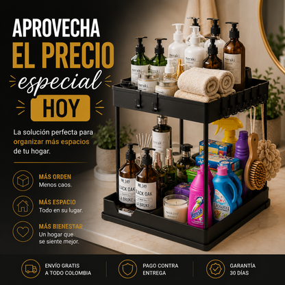 Nuevo Organizador 2 Niveles Spazios™