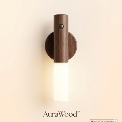AuraWood – Luz Inteligente que se Activa en la Oscuridad Pack x2 Unidades